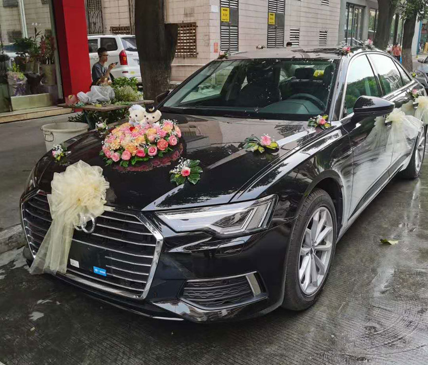 奧迪婚慶花車